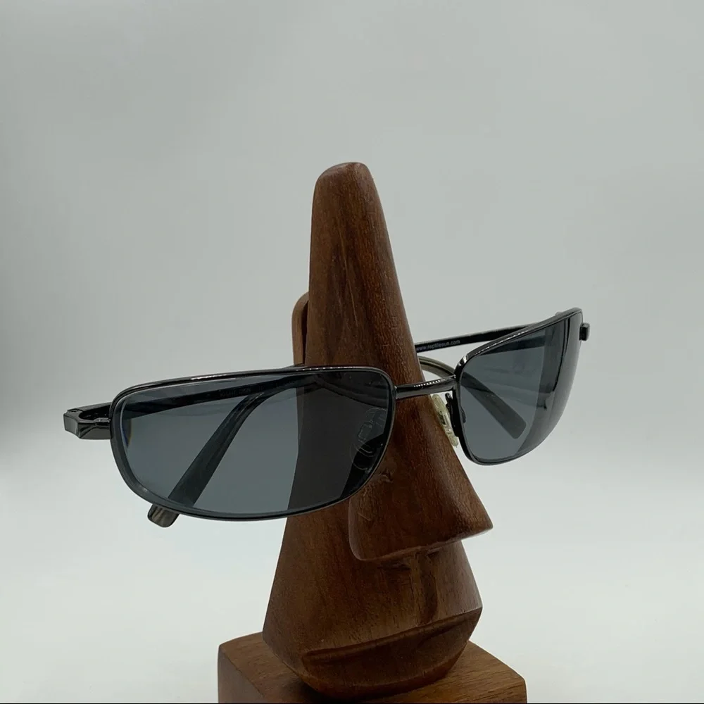 Reptile Black Oval Sunglasses Frames